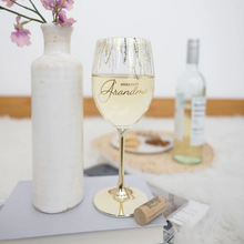 Load image into Gallery viewer, Sweetest Grandma - Gift Boxed 19oz Crystal Wine Glass
