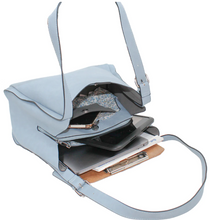 Load image into Gallery viewer, Tess Tote Purse Chambray
