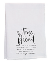 Load image into Gallery viewer, True Friends Tea Towel