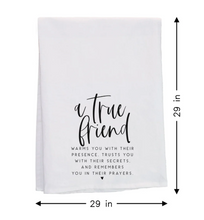 Load image into Gallery viewer, True Friends Tea Towel