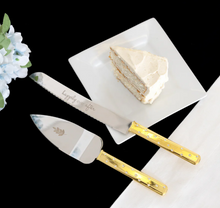 Load image into Gallery viewer, Happily Ever After Cake Knife and Server Set