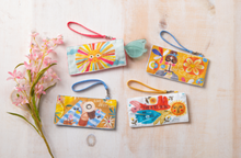 Load image into Gallery viewer, Whimsy Summer Sunglass Case and Card Holder