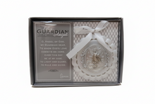 Load image into Gallery viewer, White Guardian Angel Crib Medal