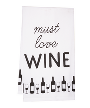 Load image into Gallery viewer, Wine Tea Towel