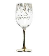 Load image into Gallery viewer, You're Amazing Gift Boxed 19oz Crystal Wine Glass