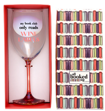 Load image into Gallery viewer, Wine Labels-Gift Boxed 18 oz Crystal Wine Glass