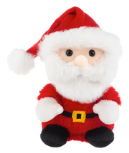 Load image into Gallery viewer, Yuletide Plush Snowman, Santa and Reindeer