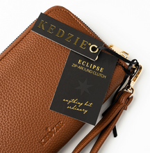 Load image into Gallery viewer, Kedzie Eclipse Zip Around Clutch