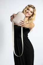 Load image into Gallery viewer, Cream Solstice Convertible Crossbody/Sling Bag by Kedzie