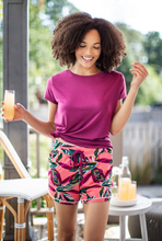 Load image into Gallery viewer, Fuchsia Short Sleeve Dream Tee