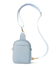 Load image into Gallery viewer, Sky Blue Solstice Convertible Crossbody by Kedzie