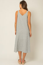 Load image into Gallery viewer, Sleeveless V-Neck Button Down Maxi Dress
