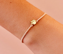 Load image into Gallery viewer, Pura Vida Nude Paw Print Charm Bracelet