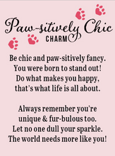 Load image into Gallery viewer, Paw-sitively Chic Pocket Charms Dog
