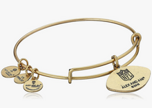 Load image into Gallery viewer, Alex and Ani Baltimore Ravens Bracelet in Gold - 50% OFF!