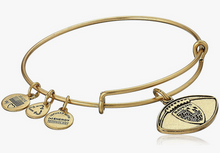 Load image into Gallery viewer, Alex and Ani Baltimore Ravens Bracelet in Gold - 50% OFF!
