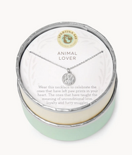 Load image into Gallery viewer, Spartina Silver Animal Lover Necklace
