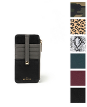 Load image into Gallery viewer, Credit Card Holder / Zippered Wallet