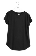 Load image into Gallery viewer, Black Short Sleeve Dream Tee