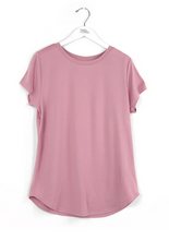 Load image into Gallery viewer, Pink Short Sleeve Dream Tee