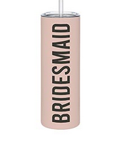 Load image into Gallery viewer, Bridesmaid Skinny Tumbler 20oz