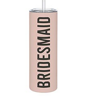 Load image into Gallery viewer, Bridesmaid Skinny Tumbler 20oz
