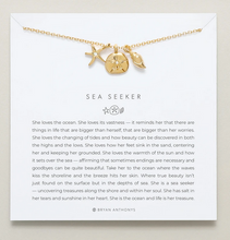 Load image into Gallery viewer, Bryan Anthonys Sea Seeker Necklace in Silver or Gold