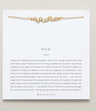 Load image into Gallery viewer, Bryan Anthonys Mom Crystal Necklace in Silver or Gold
