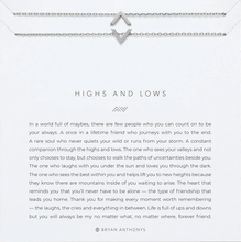 Load image into Gallery viewer, Bryan Anthonys Highs and Lows Necklace Set In Silver or Gold