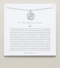 Load image into Gallery viewer, Bryan Anthonys To the Moon and Back Necklace In Silver or Gold
