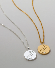 Load image into Gallery viewer, Bryan Anthonys To the Moon and Back Necklace In Silver or Gold