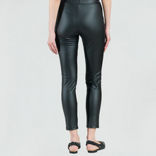 Load image into Gallery viewer, Clara Sunwoo Liquid Leather Black Skinny Pant-SALE!
