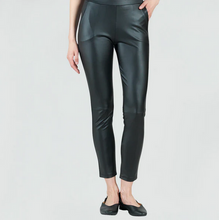 Load image into Gallery viewer, Clara Sunwoo Liquid Leather Black Skinny Pant-SALE!