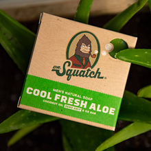 Load image into Gallery viewer, Dr. Squatch Cool Fresh Aloe 5oz Men's Natural Soap