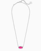 Load image into Gallery viewer, Kendra Scott Elisa Silver Necklace In Azalea Illusion
