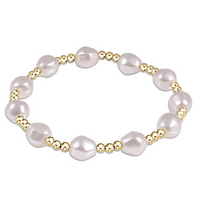 Load image into Gallery viewer, Enewton Admire Gold Pearl 3mm Bead Bracelet