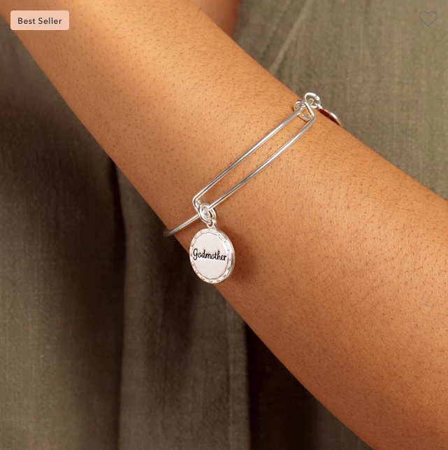 Alex and Ani Godmother My Guardian Angel Bracelet in Silver or