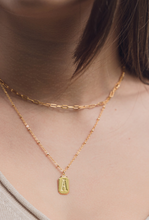 Load image into Gallery viewer, Gold Layering Initial Necklaces