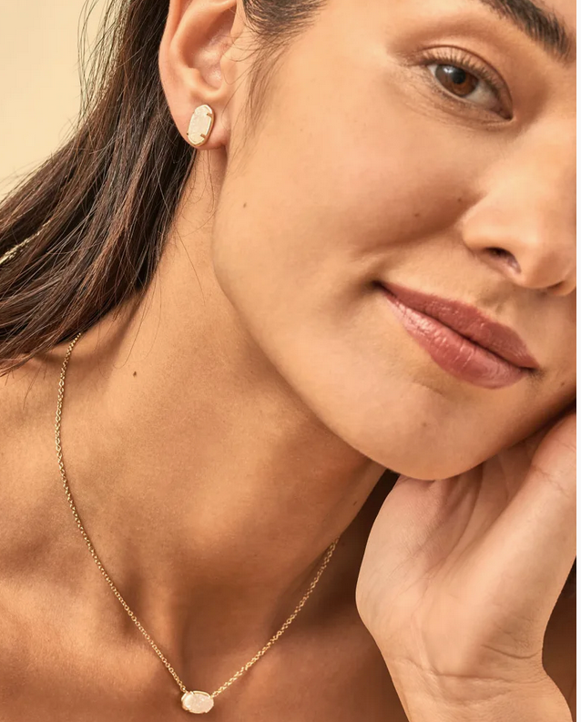 Iridescent Drusy Kendra Scott Adjustable Necklace Kendra Scott