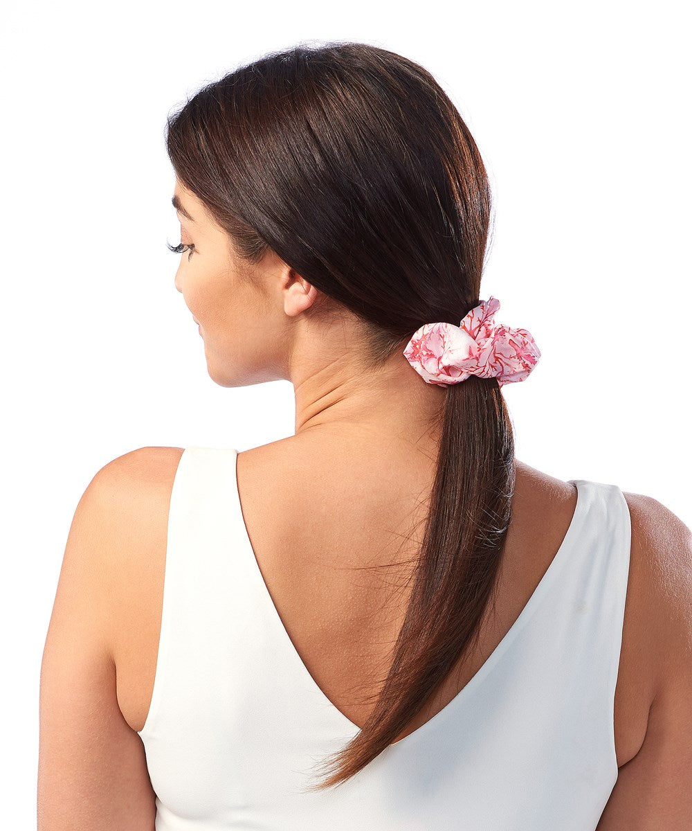 Summer Hair Scrunchies   Amazon.com : Spring Summer Floral Hair Scrunchies for Women  main image 3