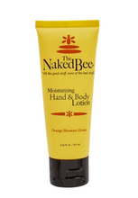 Load image into Gallery viewer, Naked Bee Orange Blossom Honey Hand & Body Lotion 2.25 oz