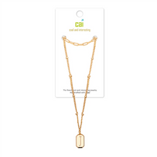 Load image into Gallery viewer, Gold Layering Initial Necklaces