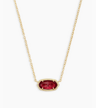 Load image into Gallery viewer, Kendra Scott Elisa Necklace Berry Glass in Silver or Gold