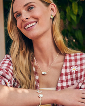 Load image into Gallery viewer, Kendra Scott Gold Ellie Stud Earrings In Dichroic Glass