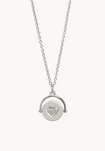 Load image into Gallery viewer, Spartina Love you to the Moon and Back Silver Necklace