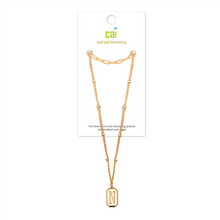 Load image into Gallery viewer, Gold Layering Initial Necklaces