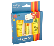 Load image into Gallery viewer, Naked Bee Orange Blossom Honey Holiday Mini Bee Kit