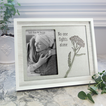 Load image into Gallery viewer, No One Fights Alone Picture Frame Shadowbox