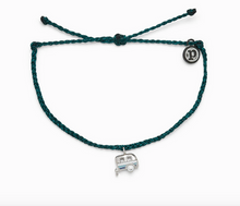 Load image into Gallery viewer, Pura Vida Happy Camper Charm Bracelet in Teal