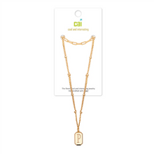 Load image into Gallery viewer, Gold Layering Initial Necklaces